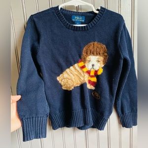 Polo Ralph Lauren dog sweater.